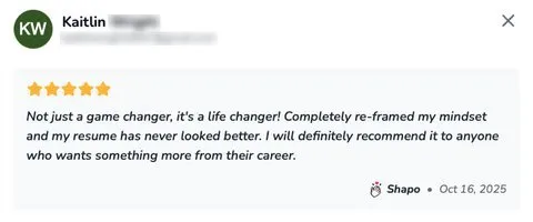 Kaitlin oo 4 Not just a game changer, it's a life changer! Completely re-framed my - verified client result, Lindsay Mustain coaching